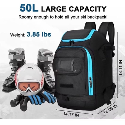 Outdoor Sports Ski Backpack Waterproof Helm Ski Boot Bag Untuk Pria Wanita